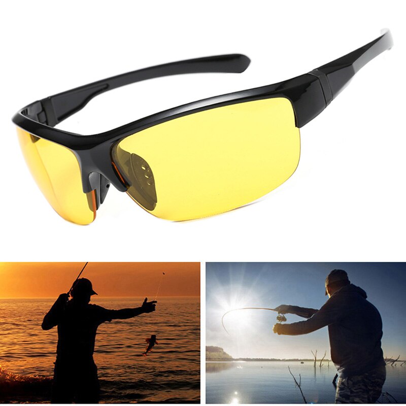 Noktowizor rybak okulary ochrona UV okulary przeciwsłoneczne okulary wędkarskie dla obu płci turystyka kemping okulary wiatroszczelne jazda gogle kolarskie