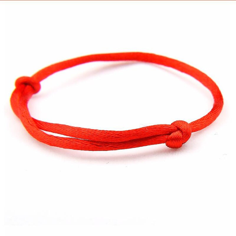 Classic Kabbalah Red String Bracelets Lucky Adjustable Rope Bracelet Success Against Evil Eye Women Men Protection Jewelry: 10pcs