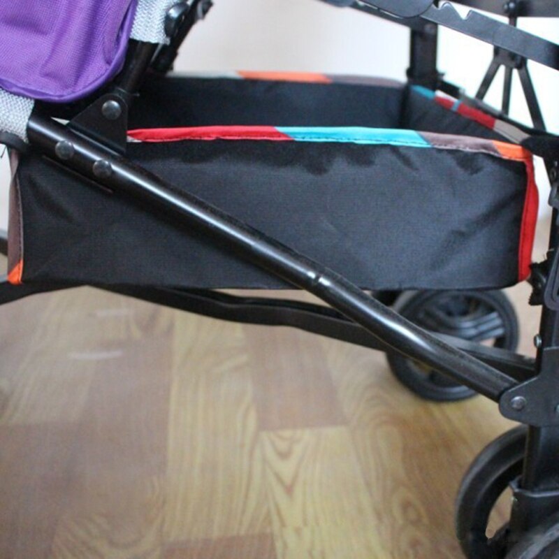 Kinderwagen Mand Pasgeboren Wandelwagen Opknoping Mand Baby Kinderwagen Accessoires Kinderwagen Bodem Mand Portable Organizer Bag
