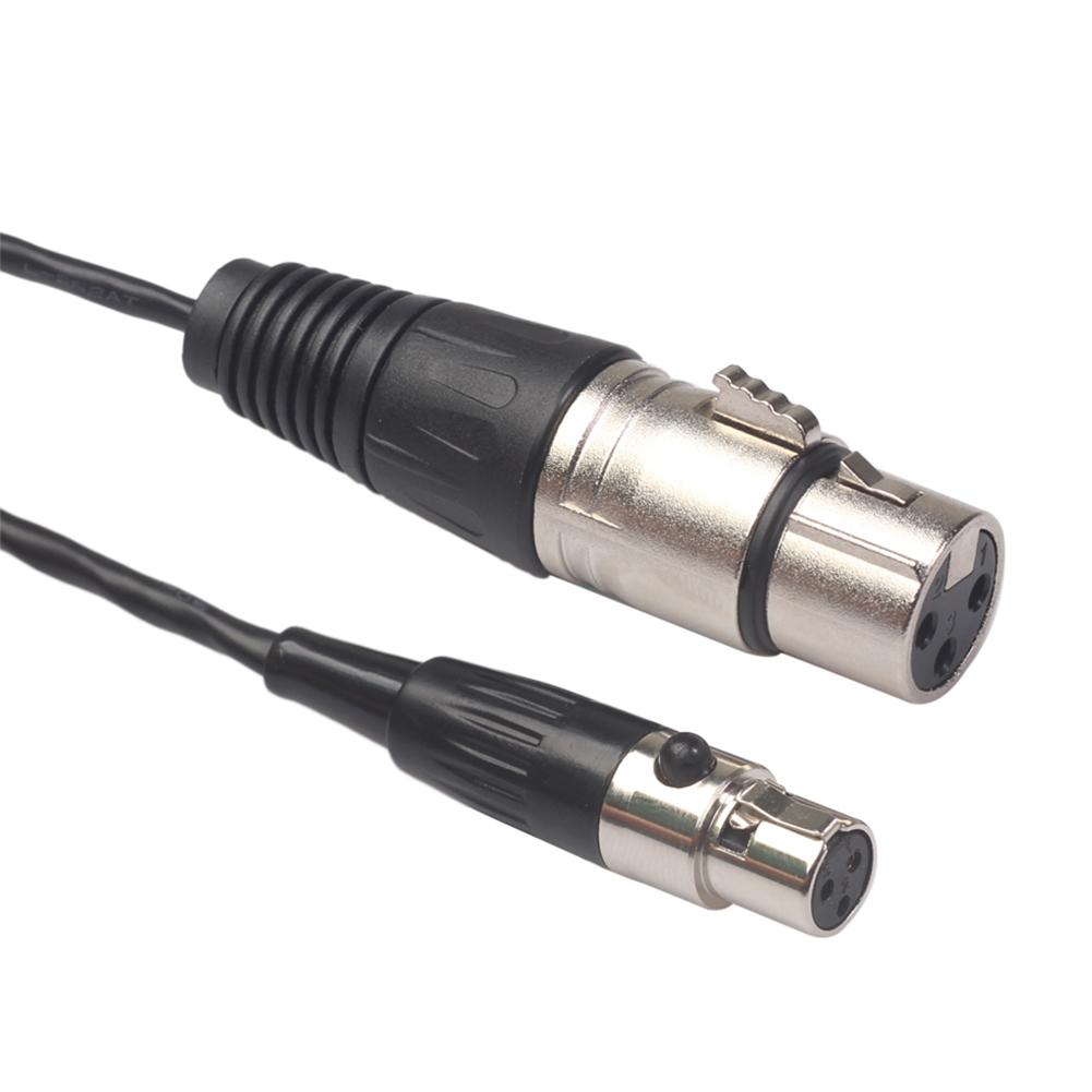 0.3M 3Pin Mini Xlr Female Naar Vrouwelijke Cinema Audio Kabel Fotografische Apparaat Microfoon Verlengkabel Camera Audio Kabel