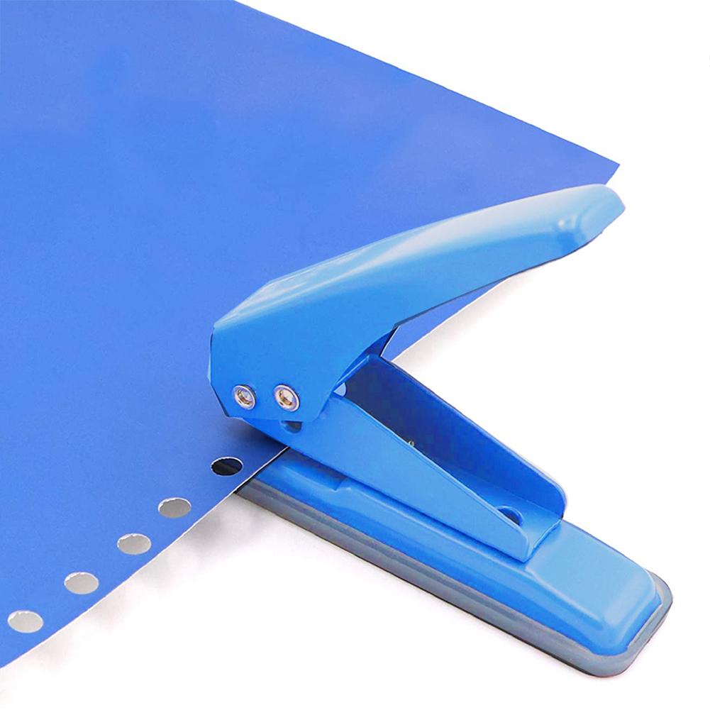 1/2Pcs Perforator 20-Sheet Punch Capaciteit Handleiding Antislip Base Craft Handje