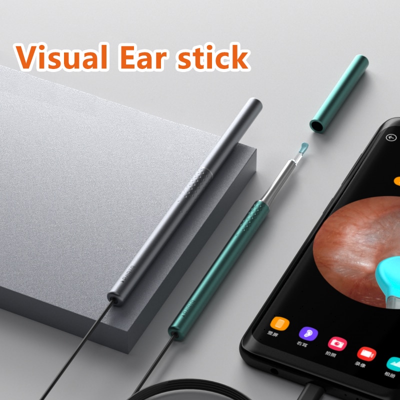 Xiaomi bebird K10 Smart visuel oreille Stick 17in1 300w haute précision Endoscope 350mAh avec magnétiquement chargé Base M9 X7 PRO