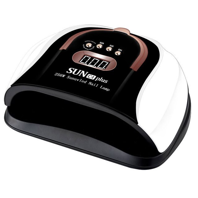 Lámpara de uñas de Gel UV Led de alta potencia, 256W, esmalte de cabina, 57 LED, equipo de secado para lámpara de manicura: SUN C4 Plus - White / EU