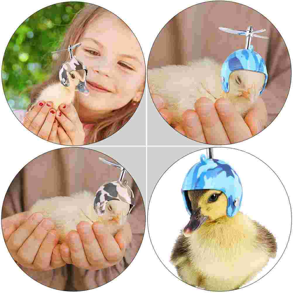 2 piezas de cascos creativos para mascotas, cascos de gallina divertidos, sombreros de gallinas para el hogar y al aire libre