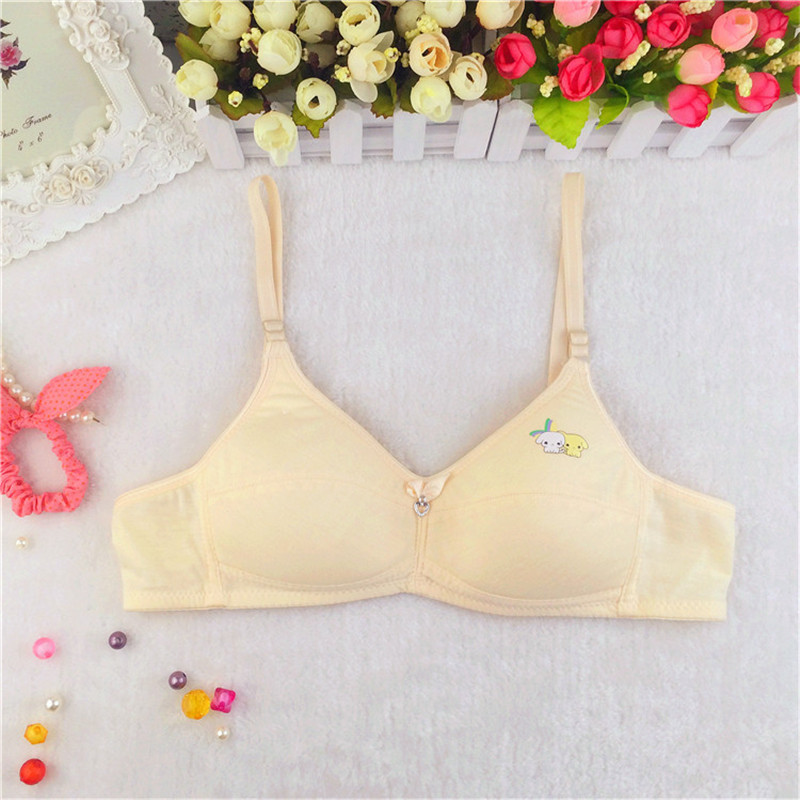 Teenage Underwear For Girls Children Young Training Bra For Kids Teens  Puberty 7-12Y (5-Pack)