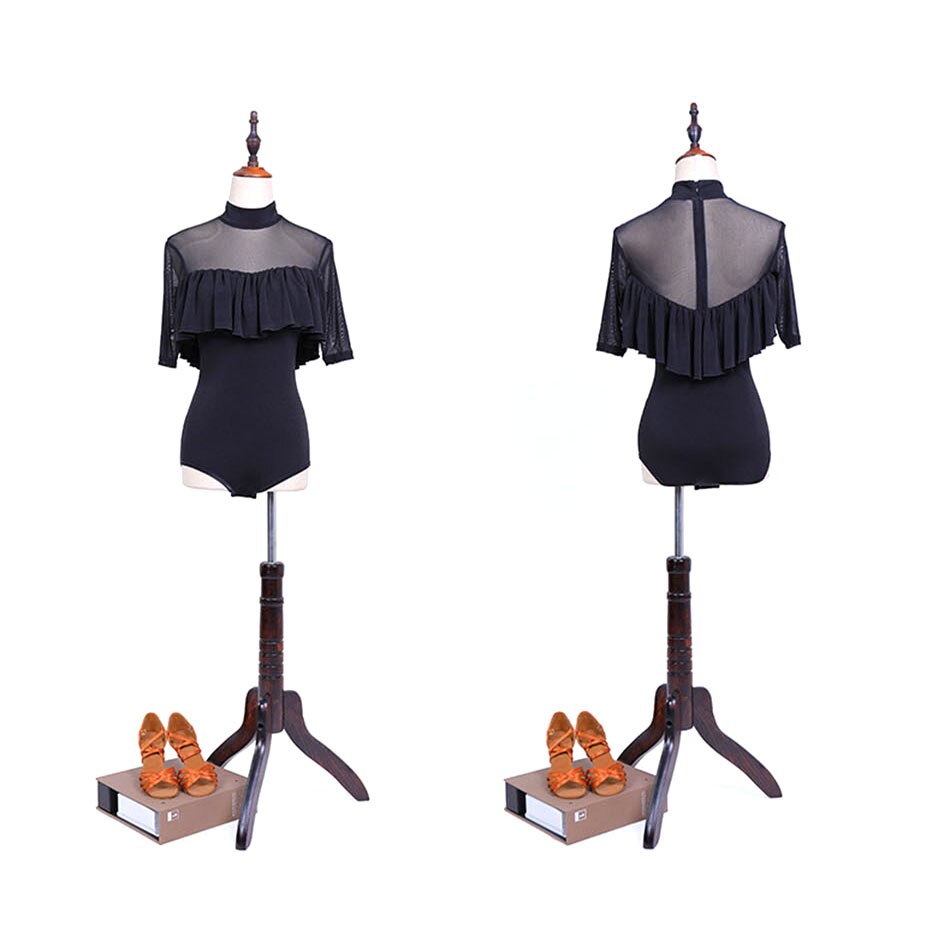 Latin Dance Dress Women Half Sleeve Latin Dance Tops with Safety Pant for Ballroom Samba Tango Chacha Dancing Performamnce L1034