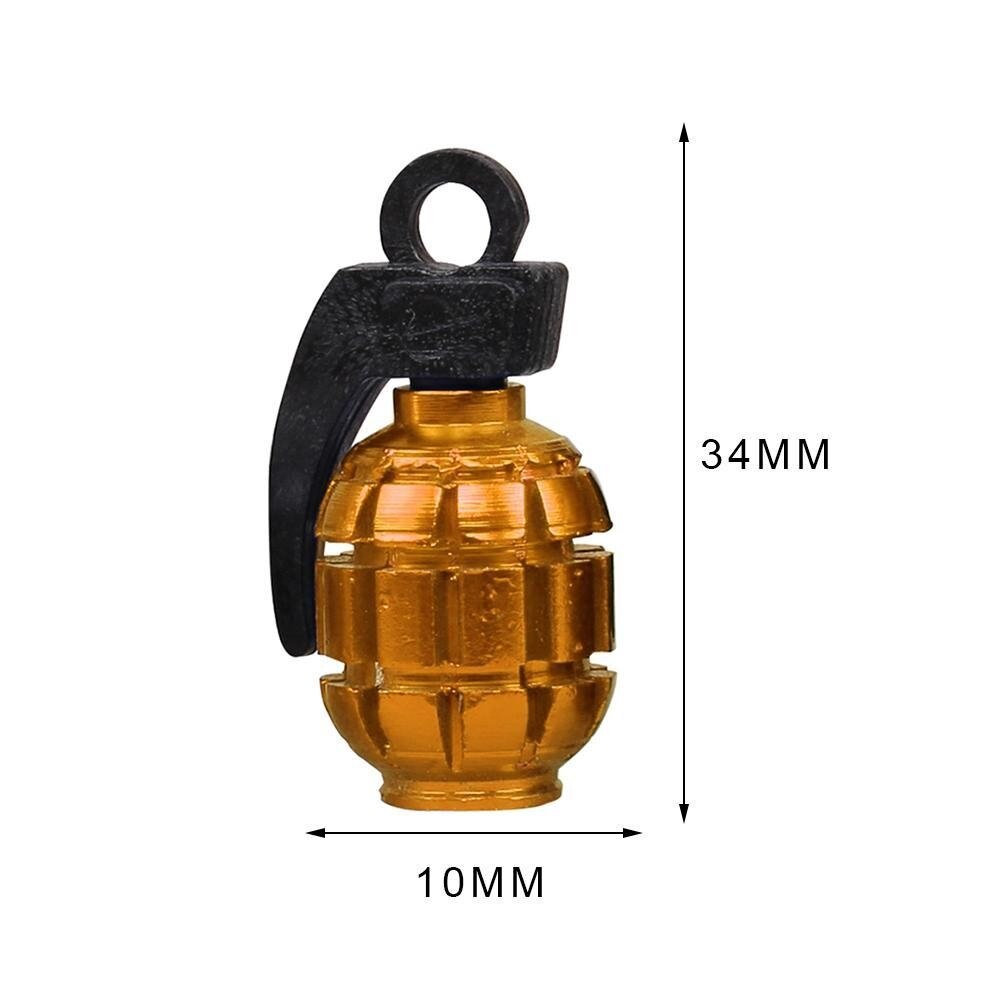 5 färger ventilkåpa cykel munskydd mtb cykel täckt dammstång luftventil dra åt tillbehör cykel mun fälgar  x5 l 4