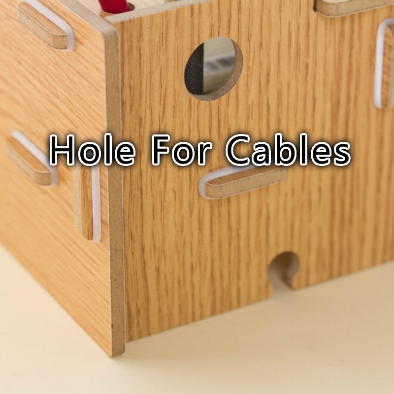 Montaje de Monitor de ordenador elevador de madera DIY soportes para ordenador portátil estante de almacenamiento de pantalla de oficina organizador de teclado escritorio soporte para portátil