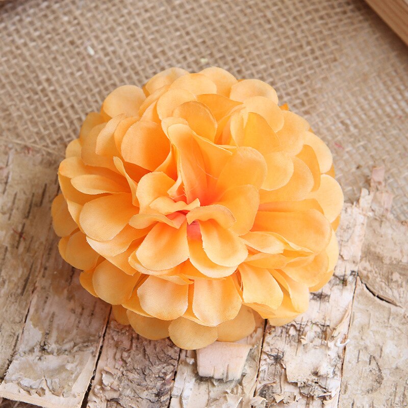 Grosse boule de marguerite 3 pièces 10cm | Fausse fleur artificielle de , fleur pour mur de maison et mariage, bricolage de décoration d'arrière-plan manuel