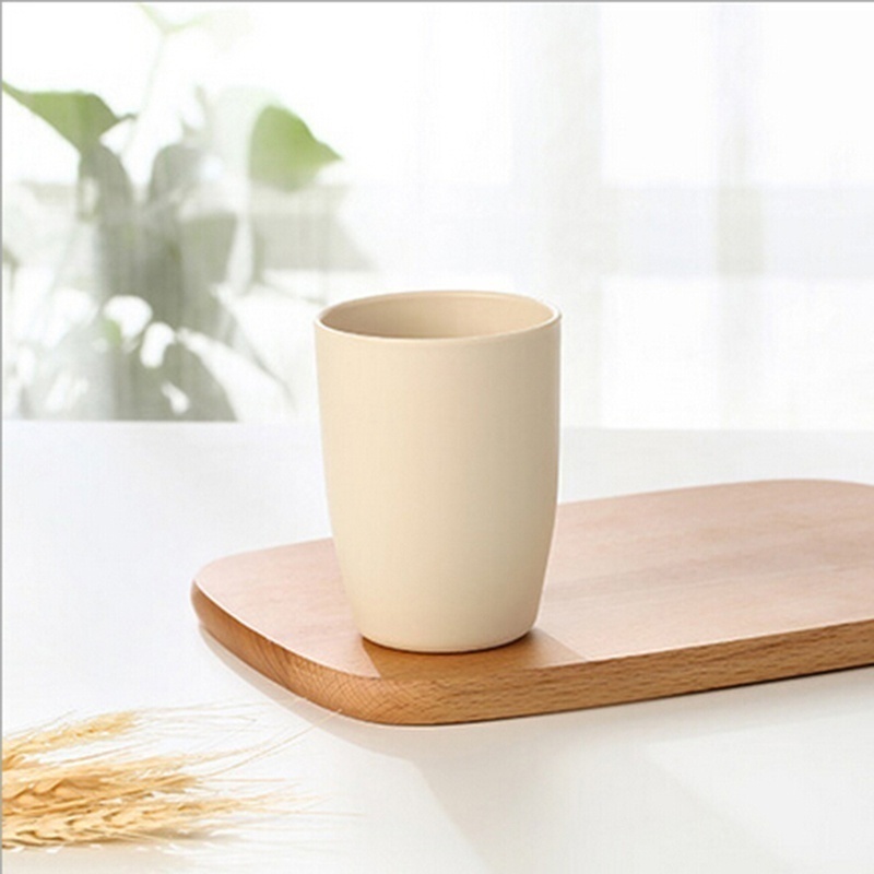 Tazas redondas gruesas respetuosas con el medio ambiente, soporte para cepillos de dientes, taza de enjuague PP, accesorios para baño, taza para cepillos