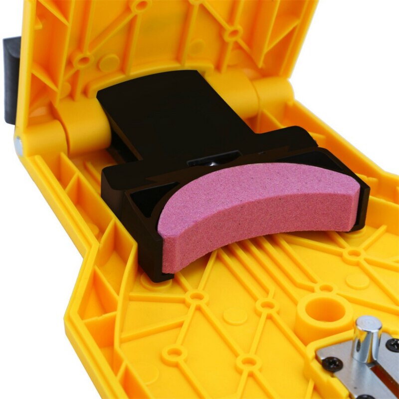 Chainsaw Teeth Sharpener chainsaw Portable Durable Easy Power Sharp Bar-Mount Fast Grinding Chainsaw Chain Sharpener Tool