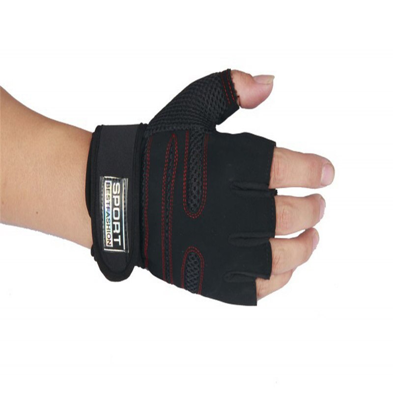 Vægtløftning gym handsker træning fitness håndled wrap træning motion sport