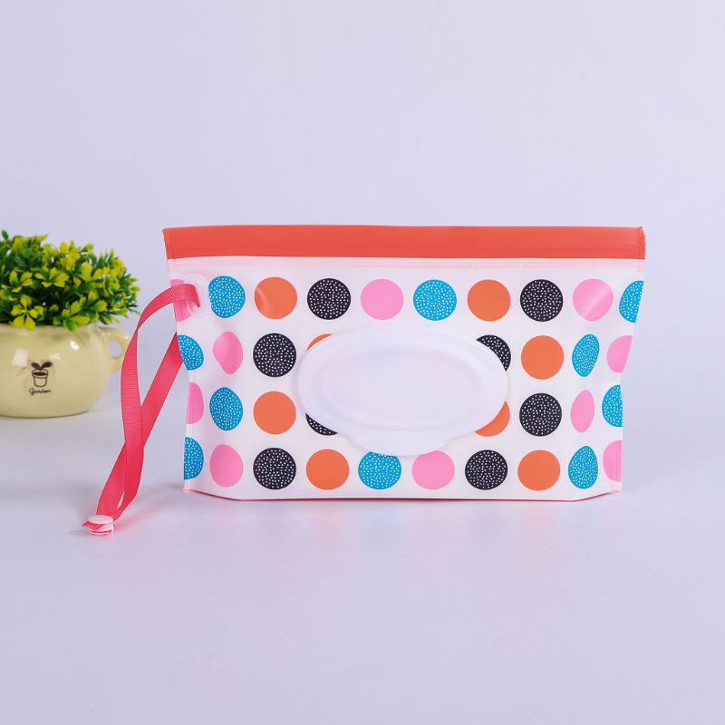 Portable Baby Wet Wipes Box Wipes Container Eco-friendly Easy-carry Clamshell Cosmetic Cleaning Wipes Cases