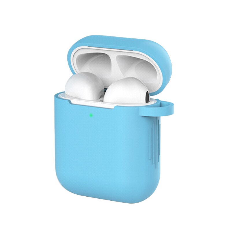 Silicone Earphone Case for Airpods Skin Sleeve Pouch Box Protector Wireless Headphone Protective Cover For Airpods 2/1 Air pods: 13