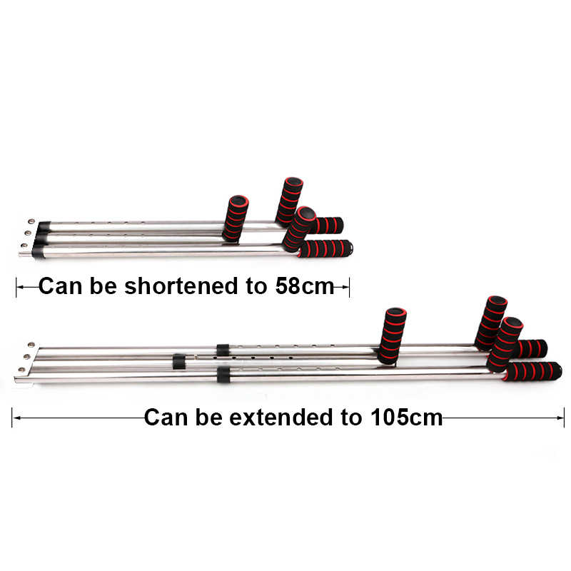 3-Bar-Beinstrecker, verstellbare geteilte Dehnmaschine, Edelstahl, für Zuhause, Yoga, Tanz, ÜSpund, Flexibilität, Trainingsgeräte