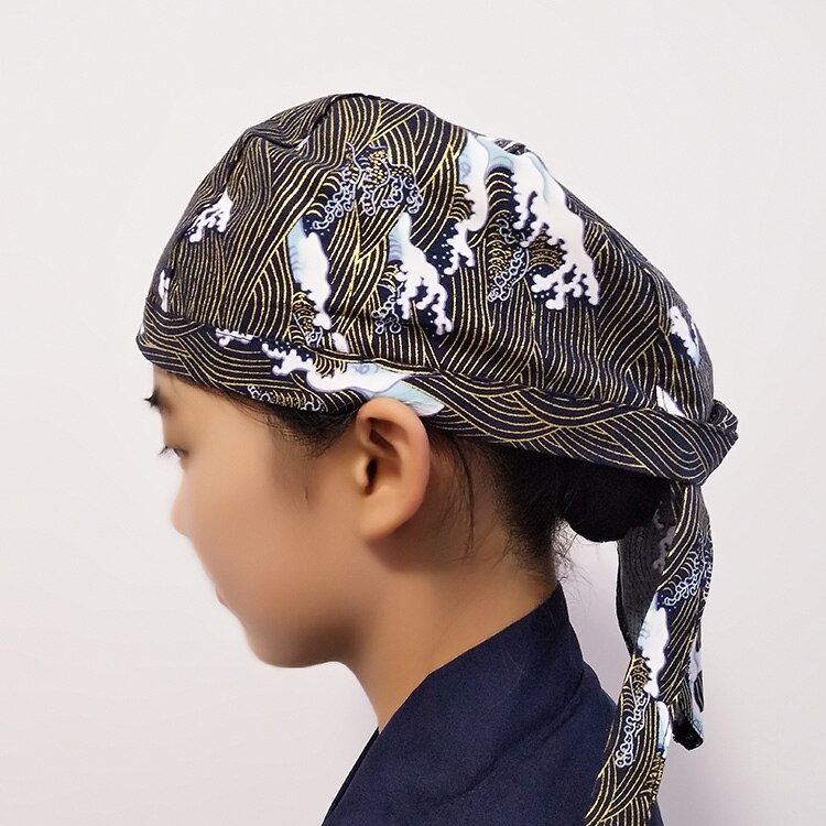 Miesten ja naisten ruokahygienia kokki korkki ravintola pölytiivis keittiö ruokala sushikokki työhattu