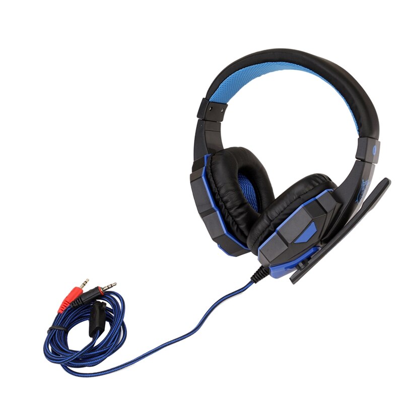 3.5mm jeux casques grand casque micro stéréo écouteurs basse profonde pour PC ordinateur Gamer ordinateur portable