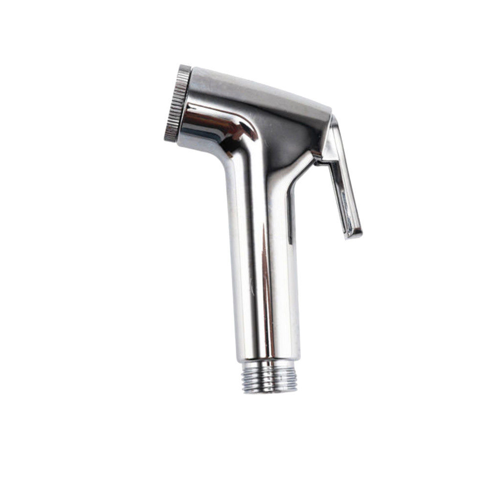 Modern Chrome Handheld Sprayer Bidet Spray Chrome Hygienic Toilet Shower Head Hose Set Muslim