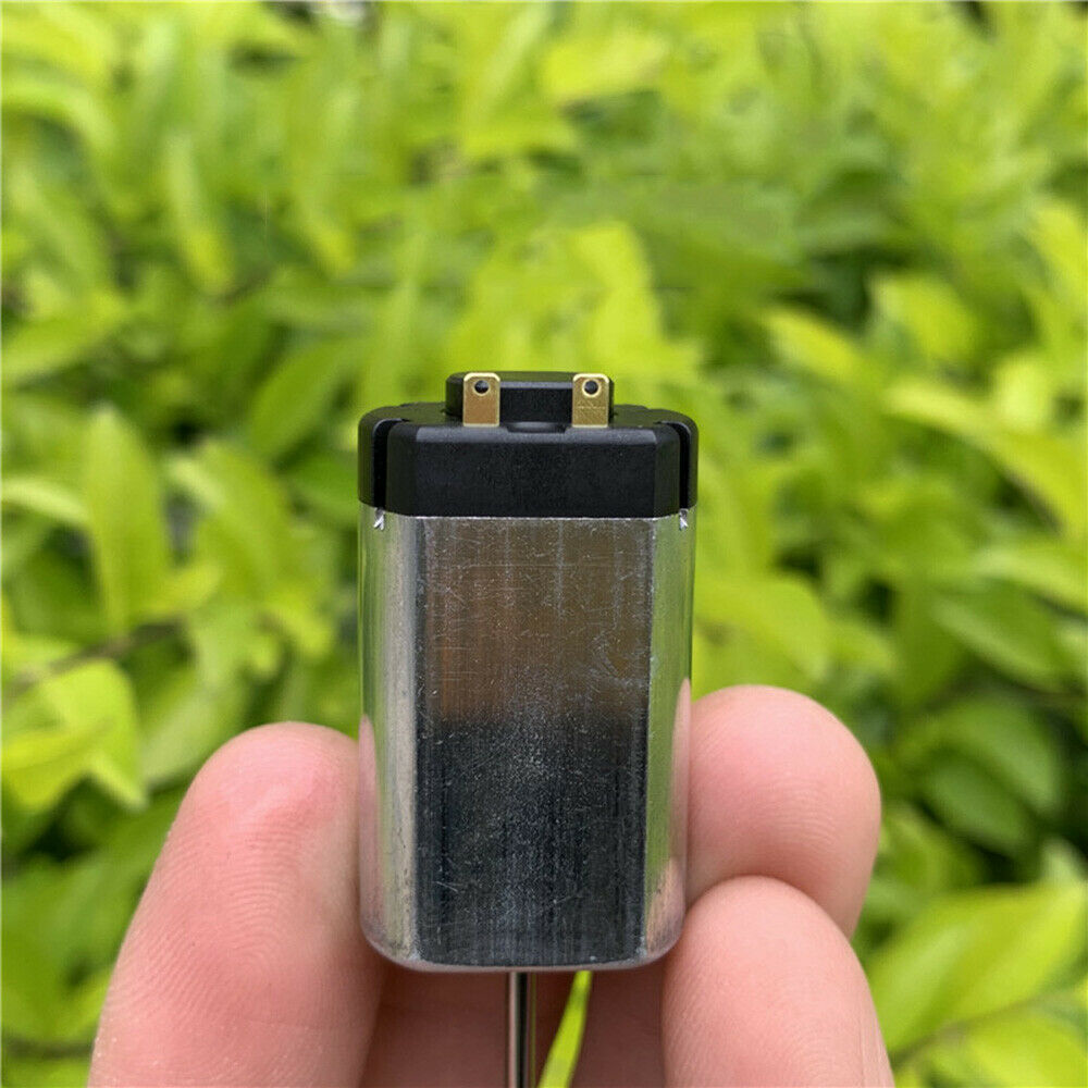 Minebea – Mini moteur électrique 8300, 5V-16V 6V 12V, 180 tr/min, brosse en carbone, silencieux, petit arbre Dia 2mm, bricolage RC, avion, voiture, bateau, jouet