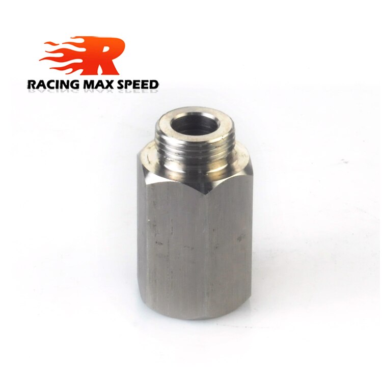 Oxygen O2 Sensor Adaptor 90 Degree Engine Check Light Removal Fix Cat