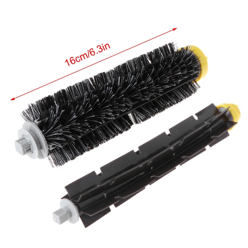 2Pcs/Set Brush For iRobot Roomba 600 700 Series Vacuum Cleaner Parts Replacement Home Vacuum Cleaning Robot Accessory