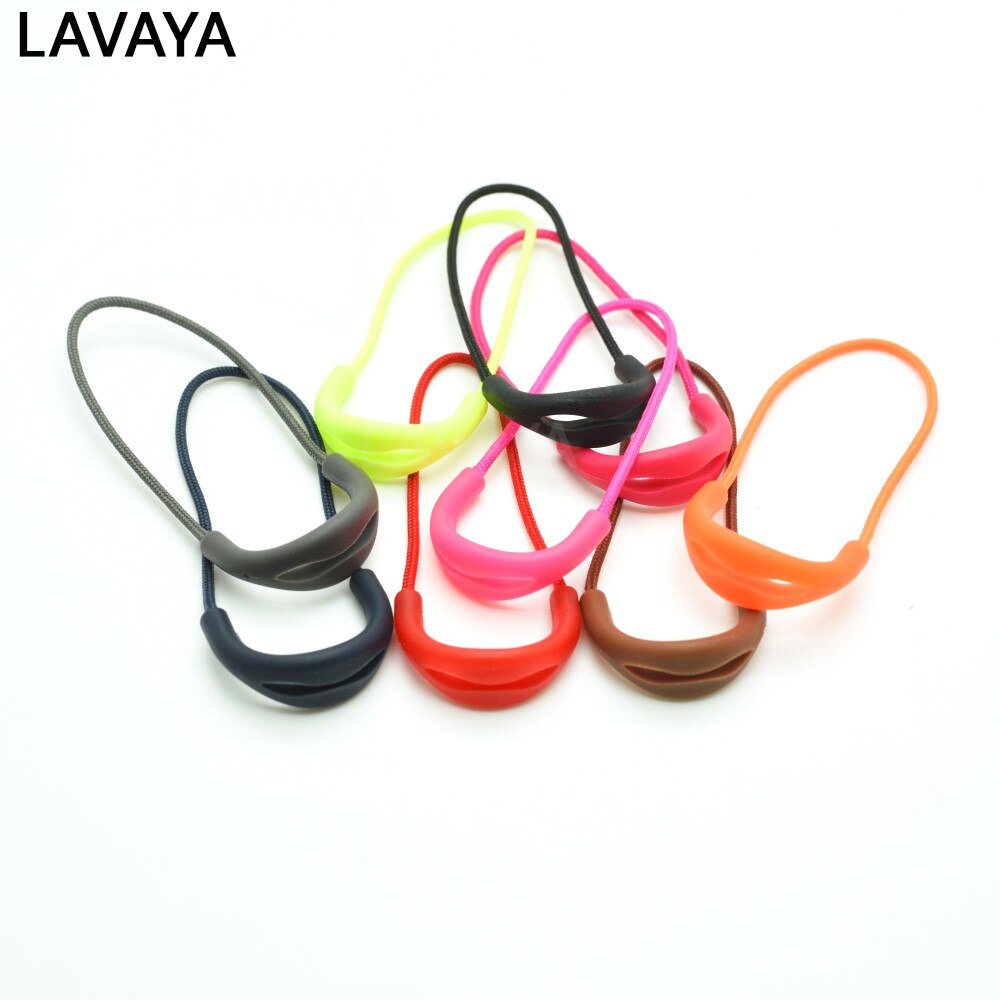 9 sztuk/paczka kolorowy zamek błyskawiczny ciągnie przewód kończy pasek lasso na akcesoria odzieżbyć winnym