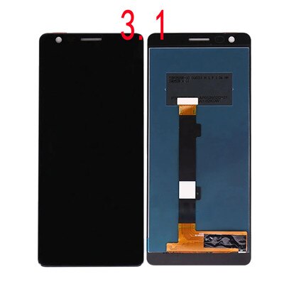 LCD For Nokia 2 2.1 3 3.1 3.2 4.2 LCD Display Touch Screen Digitizer Assembly Replacement For Nokia 3.1Plus: 3.1