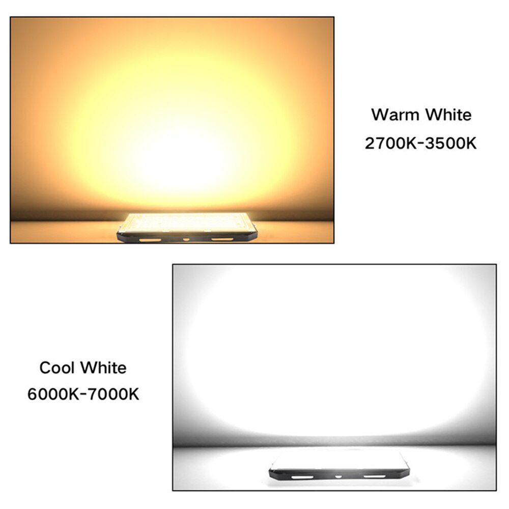 Reflector LED para exteriores, lámpara de calle impermeable IP65, iluminación de paisaje, reflector de 100W, CA 220V 230V 240V