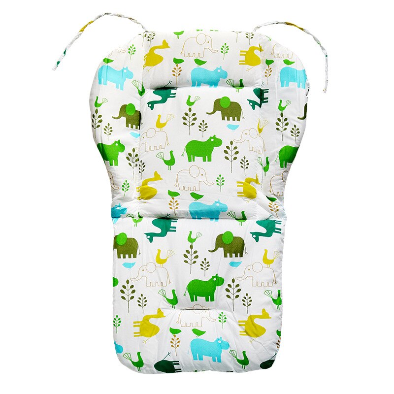 Baby Kids Kinderstoel Kussen Mat Booster Seats Kussen Mat Voeden Stoel Kussen Pad Wandelwagen Kussen Mat 100% Katoen: 2