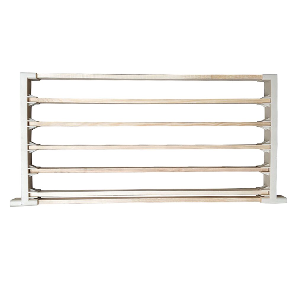 Bee Keeping Royal Jelly Frame Rearing Queen Cultivation Plastic Side Installation Removable Recycling Of Double Row Wooden Tool