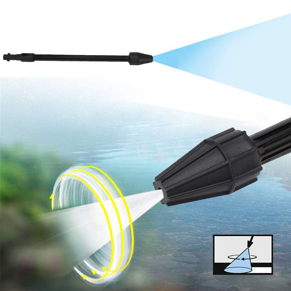 Turbo Rotating Dirt Blaster Pressure Washer Nozzle Bar Cleaner Car Washing Cleaning Tool Suitable for Karcher K2-K7