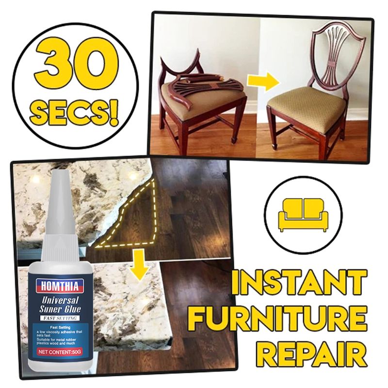 50ml yleistä superliimaa vahva muoviliima korjaus askartelu kotikäyttöön