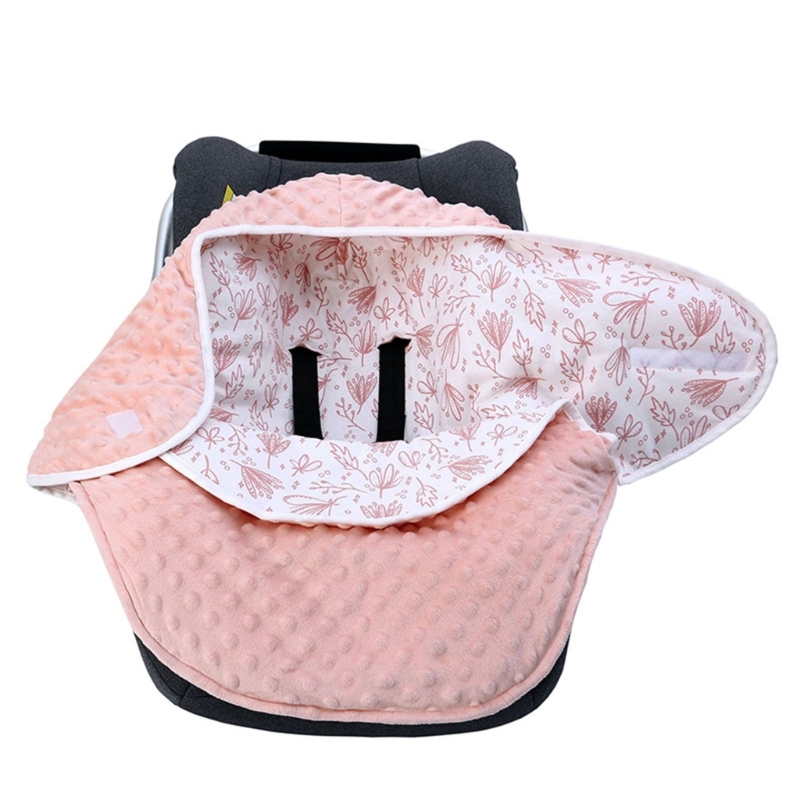 Fascia porta bebè multifunzione per seggiolini auto passeggini. Usa coperta traspirante. Disegni adorabili. Coperta per: Colore rosa