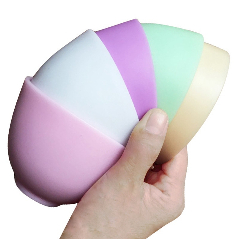 Bol en Silicone Anti-goutte masque Facial sans odeur bol mélangeur usage domestique préparation bol à mesurer pour les ingrédients de riz nouilles