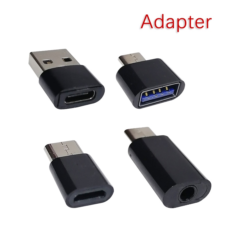 Adaptador USB a tipo C OTG, USB-C macho a Micro USB tipo c hembra, convertidor para Macbook Samsung S20 USBC OTG