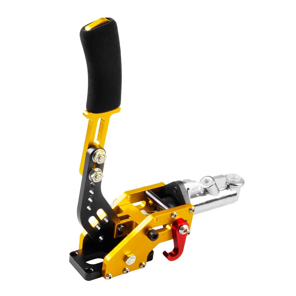 KYLIN STORE - Universal Racing handbrake Car Hydraulic Handbrake drift hand brake parking color black blue red: Gold