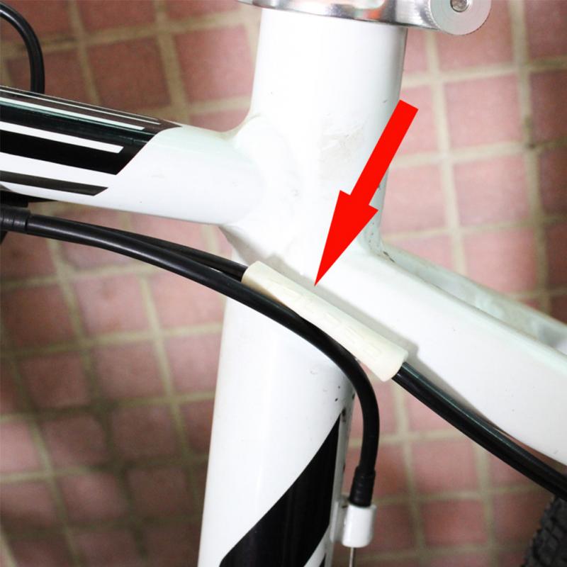 4 Stks/partij Bike Brake Draad Beschermhoes Rubber Pijp Shift Brake Line Cover Fiets Draad Eindkap Kabel Protector Cover