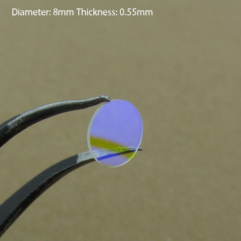 480nm-1100nm through Long Wave Pass Filter Visible Light High-Transmittance Optical Filter Infrared Band-Pass Glass Cover