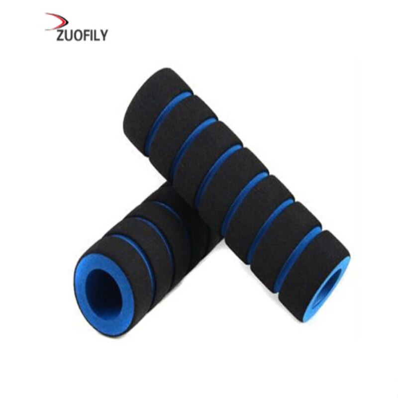 2Pc/1 Paar Bike Racing Fiets Motorfiets Handle Bar Foam Spons Grip Cover Antislip Soft Stuur bike Bar