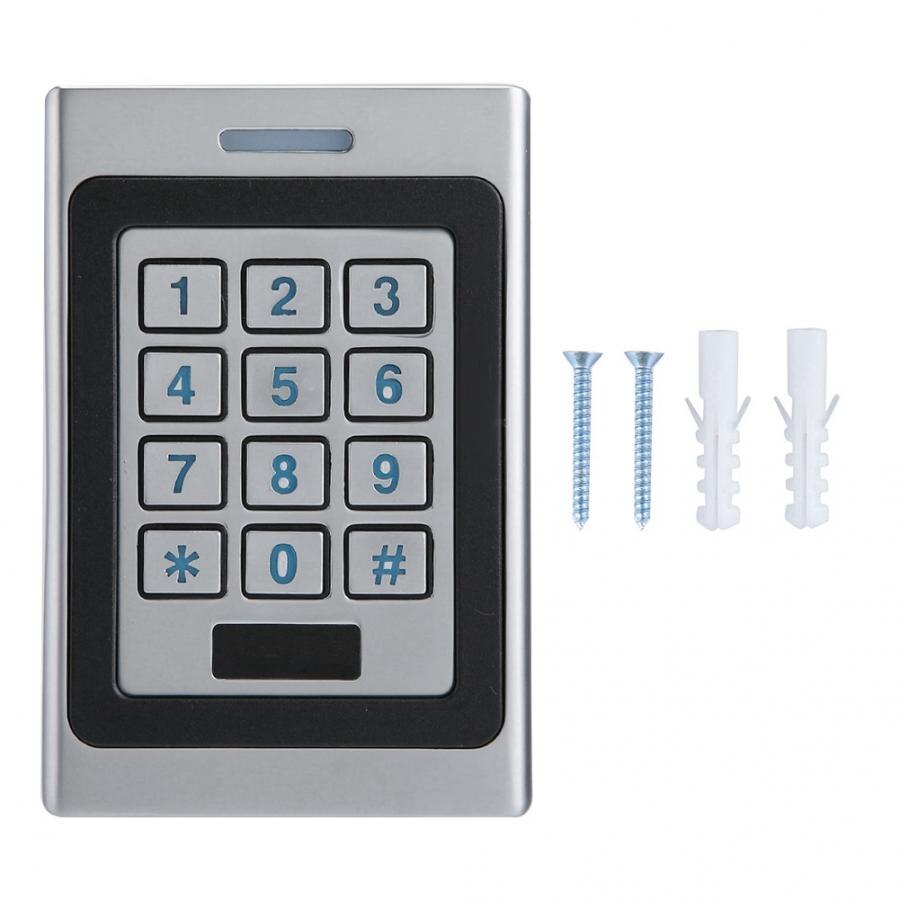 A7- rk-em id-kortlæser rfid-adgangskontroller med tastatur id-kortlæser til dørlåsesystem wiegand 26