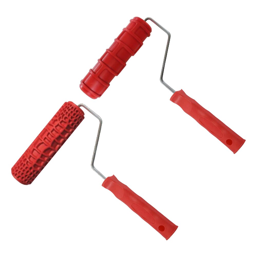 Herramienta de construcción 3D de 7 pulgadas para el hogar, rodillo de relieve con textura convexa y moleteado, ideal para decoración de pared, ahorro de trabajo, Manual y práctico