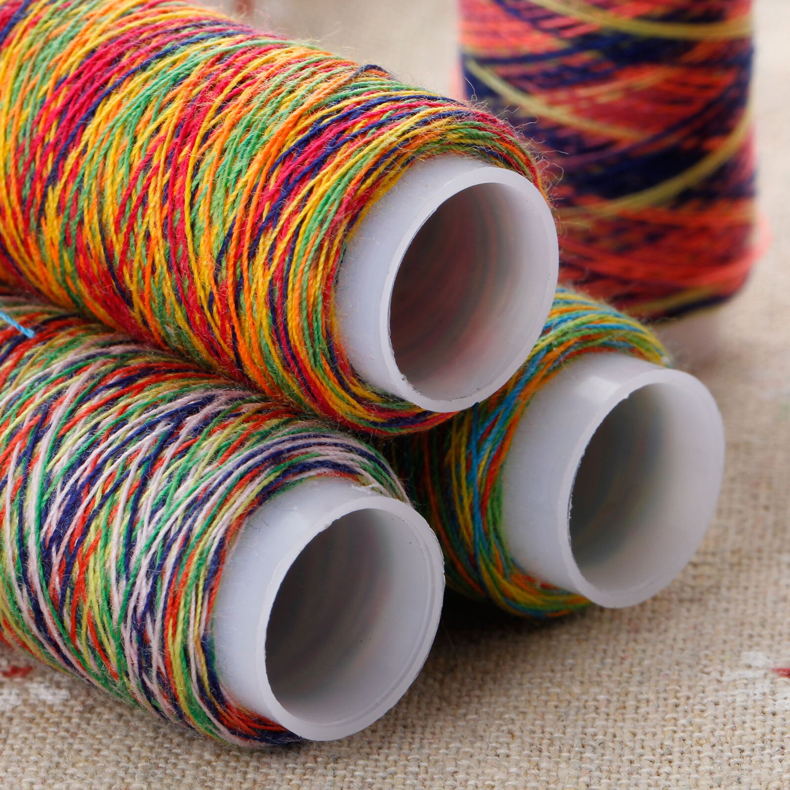 5pcs 110M Colorful Sewing Machine Thread Set Ploye... – Vicedeal