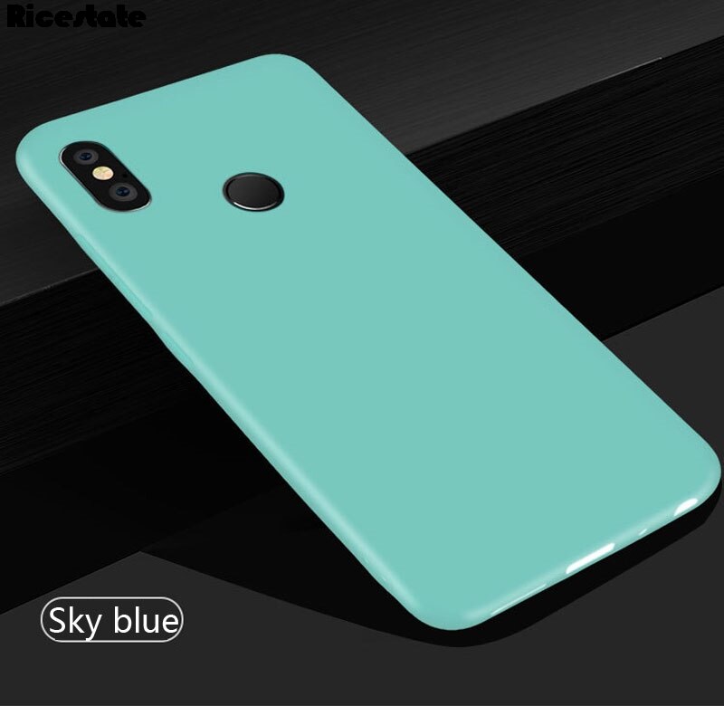 Voor Xiaomi Redmi S2 Case Soft Silicone Back Cover Telefoon Geval Xiaomi Redmi S2 S 2 Shockproof TPU Cover 5.99 inch: Sky Blue