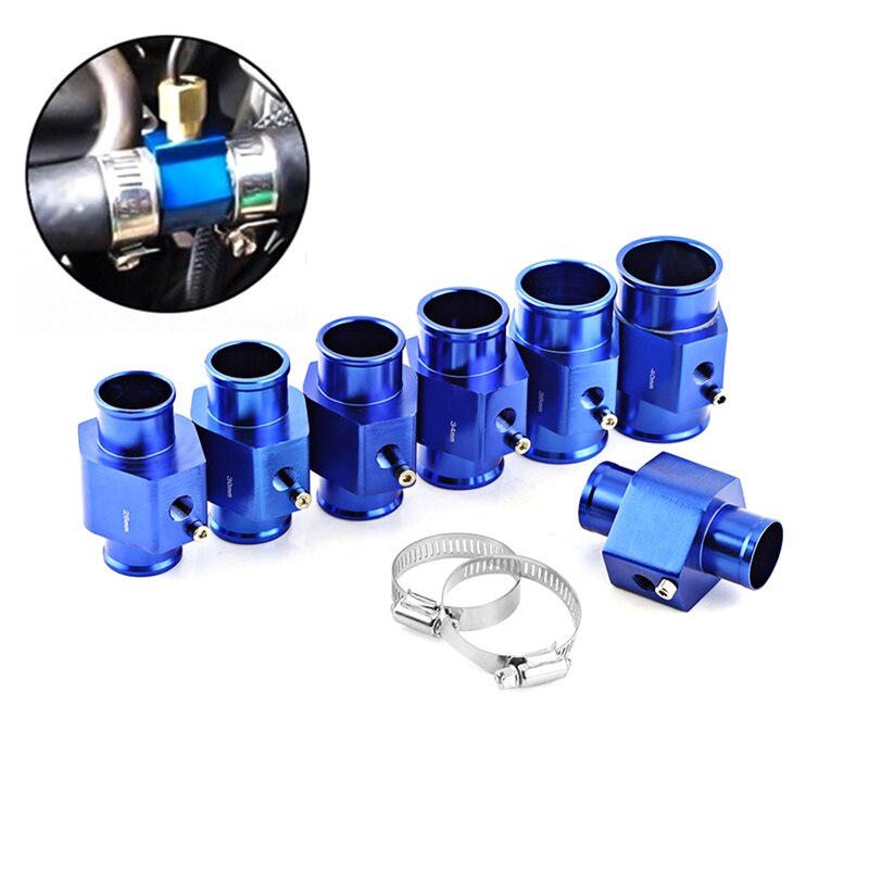 Water Temp Gauge Radiator Temperatuur Water Temp Joint Pipe Sensor 40Mm 38Mm 36Mm 34Mm 32Mm 30Mm 28Mm 26Mm Slang Adapter