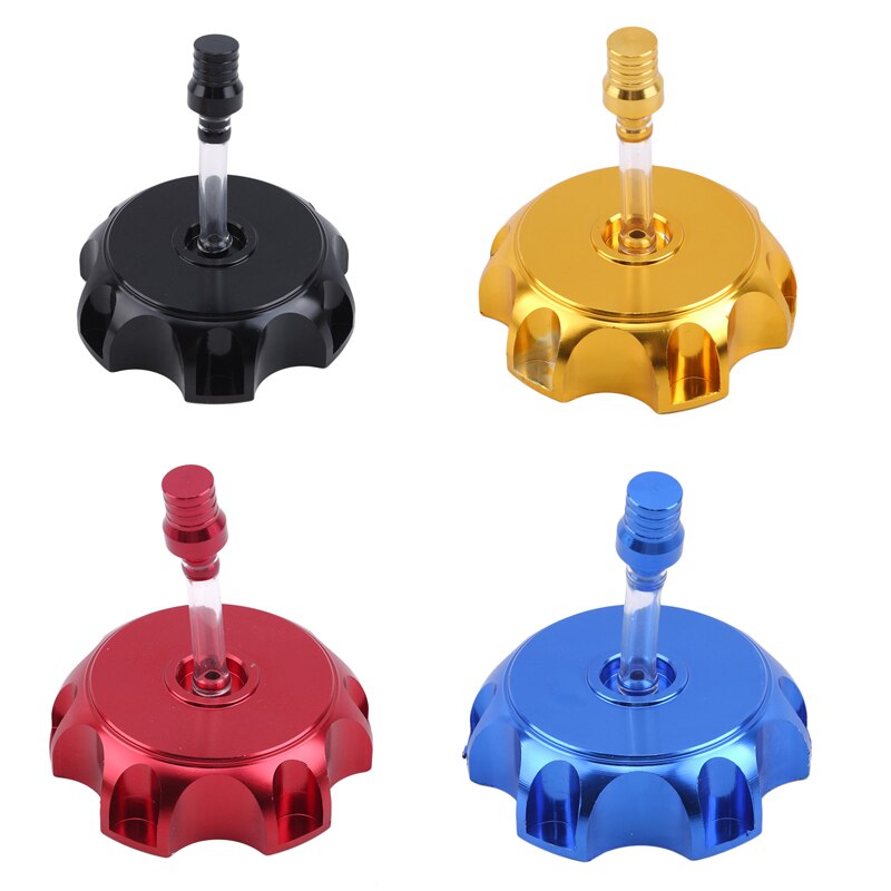 Bouchon de réservoir universel CNC en aluminium, accessoires de moto, gaz, carburant, essence, pour Dirt/Pit Bike, Quad, pour la plupart des motos