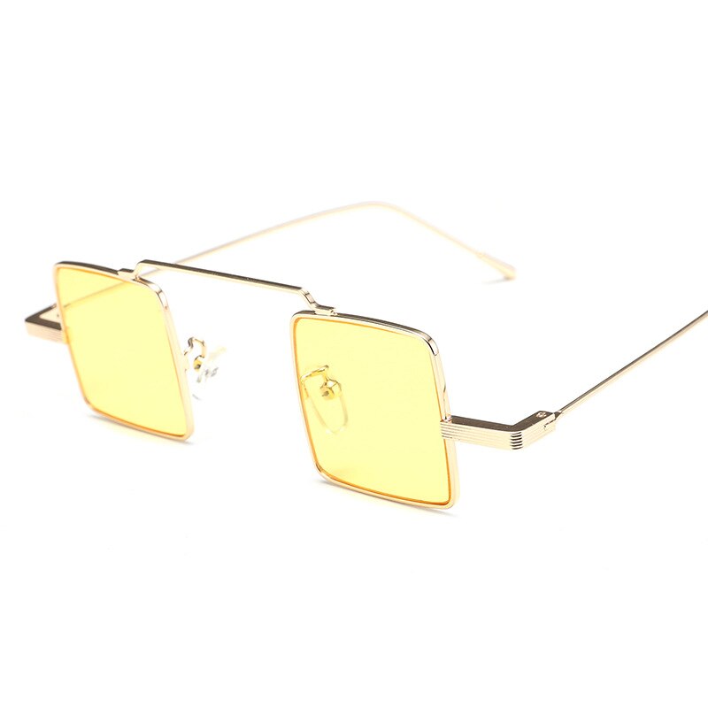 Dames zonnebril punk stijl heren zonnebril klein montuur zonnebril  uv400 retro acryl lenzen