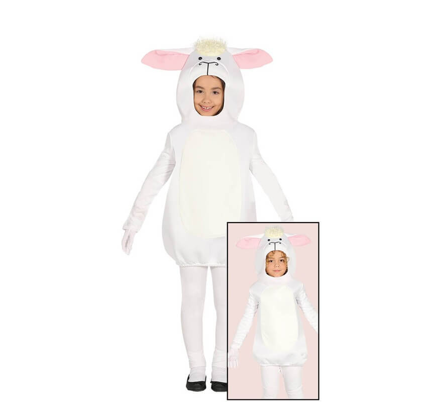 Disfraz de Oveja para niños - Fiestas Fin de Curso/Navidad - Animales/Navideños/Animales-Oveja - Disfraces infantiles