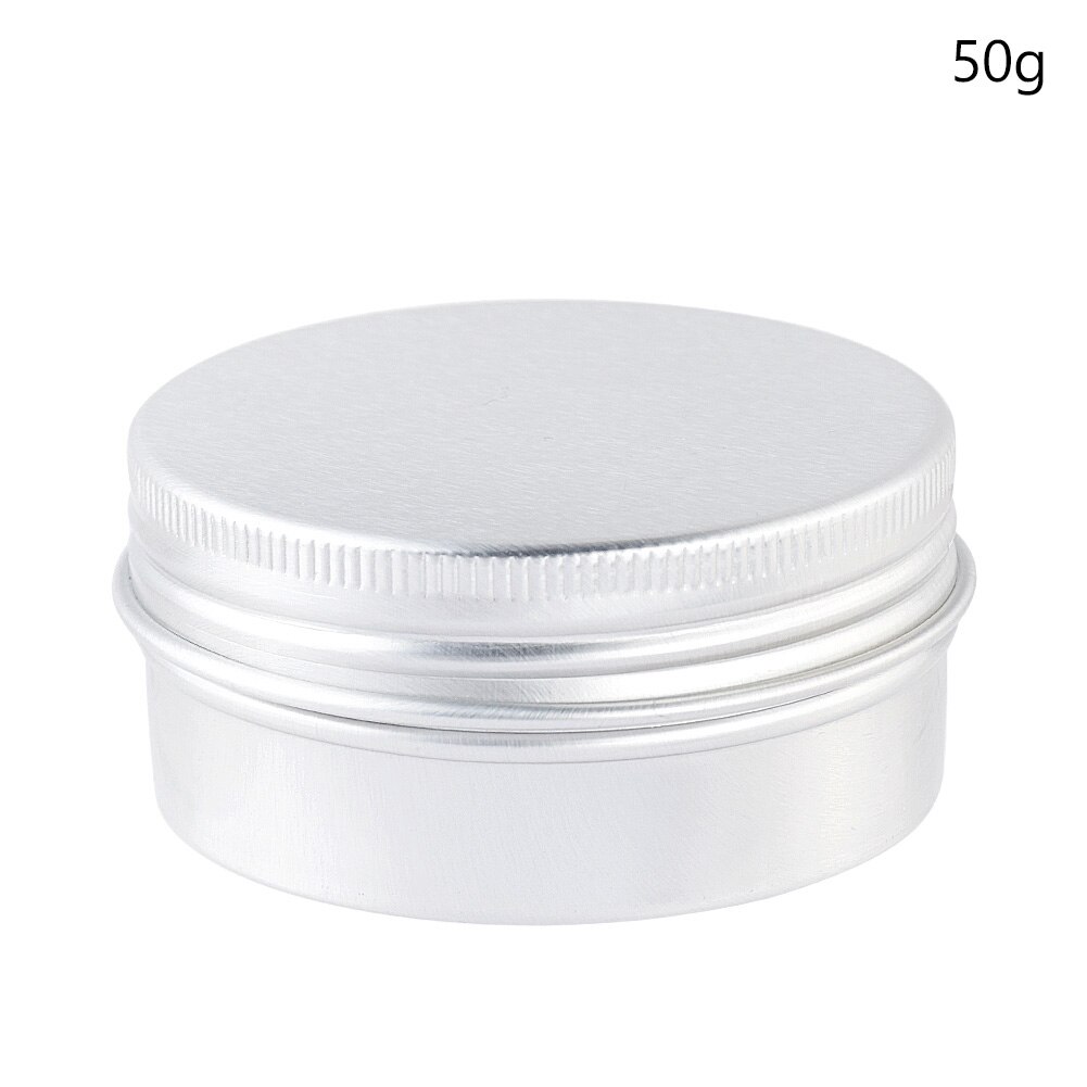 1Pc 5G 10G 15G 30G 50G 100G Aluminium Tin Potten M... – Grandado