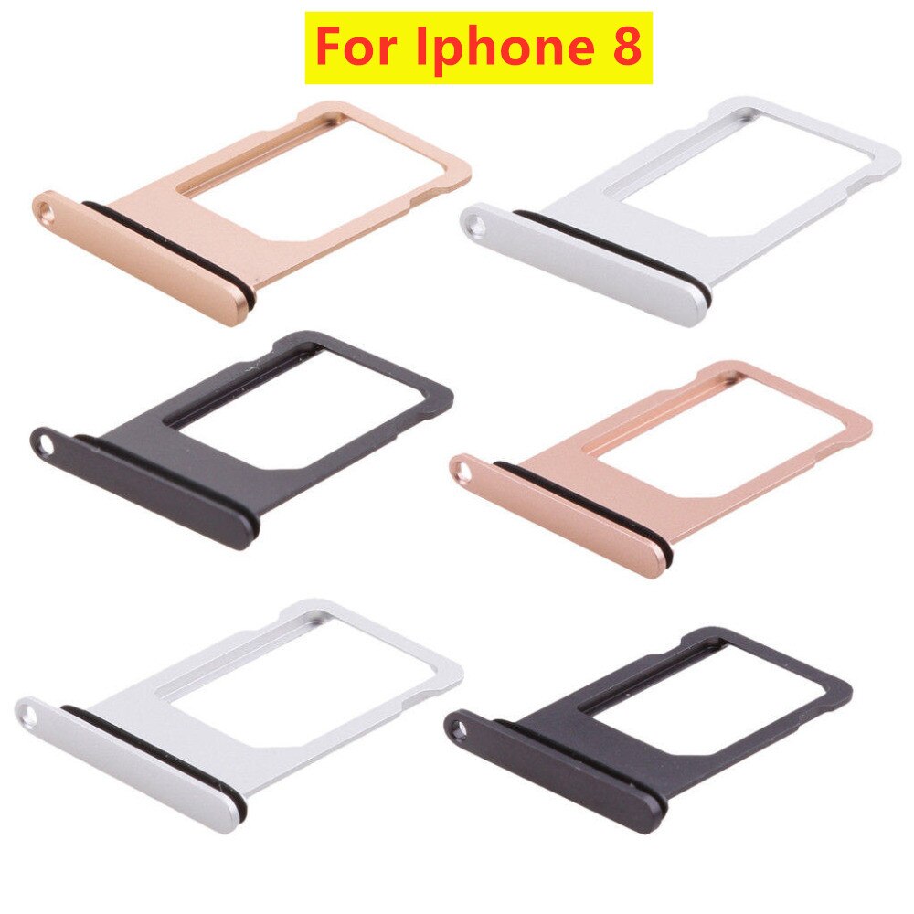 for Iphone 8 Plus X 11 SIM Holder Slot Tray Container Adapter Eject Tools Mobile Phone Accessories For Iphone 8 SIM Card Holder