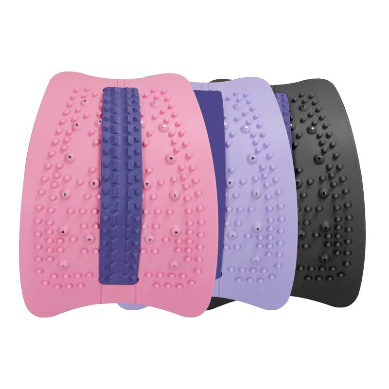 Back Stretching Device Massager, Spine Deck Back Stretcher For Lower Back Pain Relief,Lumbar Relaxatio Tool